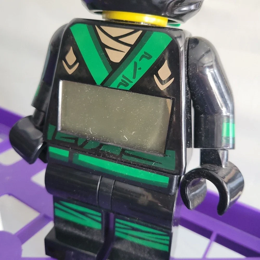 LEGO Ninjago Cole Light Up Digital Alarm Clock 9.5